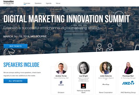 Digital Marketing Innovation Summit Sydney 2017 .